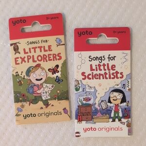 Yoto Card Set: Songs for Little Explorers and Scientists